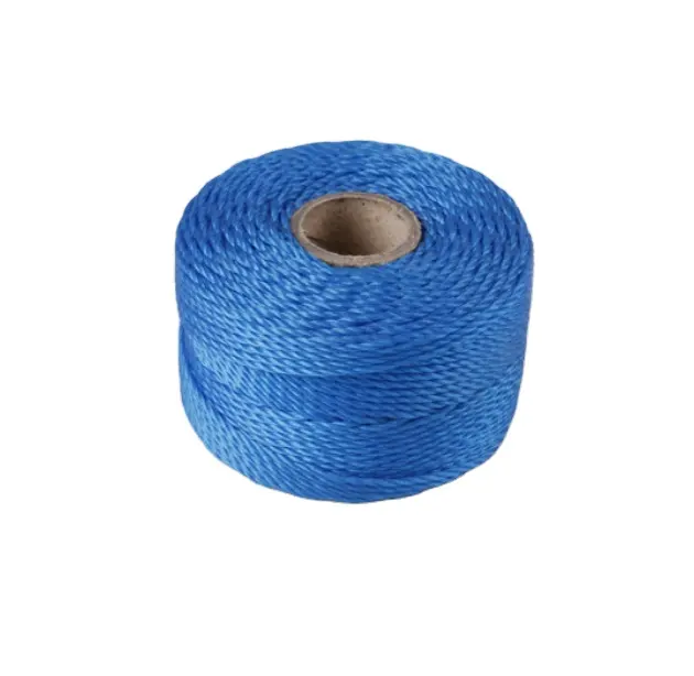 High Tenacity Customized Colored 380D /6 to 380D /150 Plastic Mono Filament String Twisted PE Twine For Net Making Or Repair