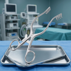 Rétracteur Mollison Sharp 13cm 3x3 Prongs Courbé en Acier Inoxydable Instrument Chirurgical pour Chirurgie Générale - Product Image 2