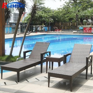 Tumbona de mimbre moderna personalizable, muebles de <span class=keywords><strong>piscina</strong></span> al aire libre, de dos piezas tumbona, sillas, mesa de centro, Patio, <span class=keywords><strong>piscina</strong></span> - Product Image 6