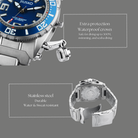 Fabricant de montres Dropshipping 300M Deep Sea Vintage Diver Watch Haute qualité Luxe Sport nh35 Watch300m Montre étanche