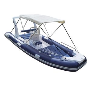 20 Foot Heytex Heavy Duty Thermal Welded Pvc Fiberglass Flat Bottom Inflatable Rib 600 <strong>Boat</strong> <strong>for</strong> <strong>Sale</strong> <strong>UK</strong> - Product Image 2
