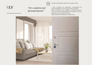 แผง MDF พื้นผิวเรียบทนทานและป้องกันการกัดกร่อนแบรนด์อิตาลีที่เชื่อถือได้สำหรับการตกแต่งภายใน - Product Image 4