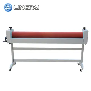 Laminator dingin manual dengan dudukan, 130cm /160cm