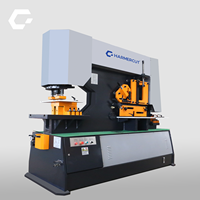 Machine de découpe et de poinçonnage hydraulique CNC multifonctionnelle pour le traitement des tôles, des barres et des profilés en acier
