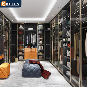 Kelen <span class=keywords><strong>2025</strong></span> phòng ngủ hiện đại Thiết kế tủ quần áo Para habitacion <span class=keywords><strong>MDF</strong></span> sơn mài đồ nội thất tủ gỗ mở tủ quần áo - Product Image 3