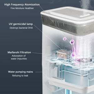 Floor Standing Air <b>Humidifier</b> 10L Large Capacity Quiet Operation For Home Bedroom Use With Sterilization Feature - Product Image 2