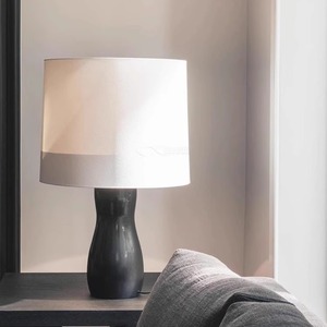 Nordic Style Table Lamp E27 LED 220V Switch Control Eco-Friendly For Hotel B&B Decor - Product Image 1