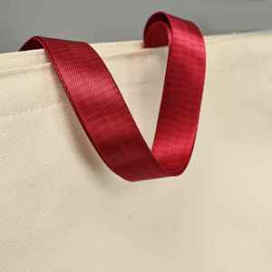 Custom Logo <b>Plain</b> <b>Large</b> Size Printed Eco Friendly Reusable Shopping Cotton <b>Canvas</b> Tote Bag - Product Image 3