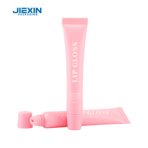 Tùy Chỉnh Màu Hồng Cap <span class=keywords><strong>Lip</strong></span> <span class=keywords><strong>Gloss</strong></span> Container Sang Trọng Rỗng Nhựa Son Môi Son Dưỡng Môi Ống Với Mềm Bóp Tính năng Nhà Sản Xuất - Product Image 3