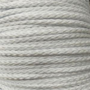 Cordón de Macramé Redondo Blanco de 6 mm, 100% Poliéster, para Bolsos, Prendas, Zapatos y Textiles para el Hogar, en Oferta - Product Image 2
