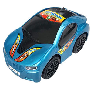 Voiture de sport à friction pour enfants, jouet en plastique, véhicule de course urbaine pour jeu en intérieur - Product Image 1
