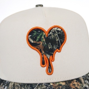 Original rétro poisson caché profil bas Mossy Oak Woodland coton forêt Camo Camouflage 5 panneaux chasse tactique casquette de Baseball - Product Image 5