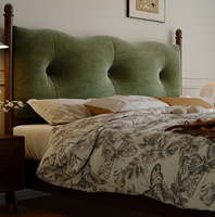 Lit plateforme en bois massif de pin de style japonais, gain de place, multifonctionnel, taille King/Queen, design écologique et durable