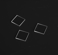 Plaques de verre de quartz percées au laser et panneaux de quartz optique personnalisés