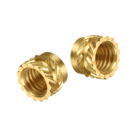 Inserts filetés moletés en laiton M1-M8, écrous femelles à sertissage thermique pour moulage par injection plastique et impression 3D – Fabricant d'écrous