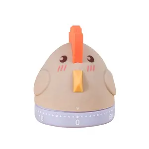 2024 New Product Eco-friendly Animal Shape kitchen Mechanical Timer Creative Timer Reminders