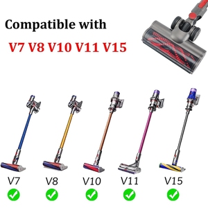 Brosse électrique de tête de moteur d'aspirateur de tapis de sol dur pour Dysons V7 V8 <span class=keywords><strong>V10</strong></span> V11 V15 pièces d'aspirateur accessoires - Product Image 5