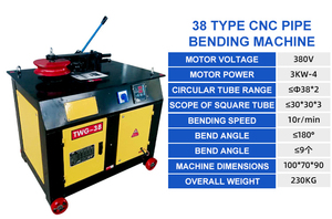 Tự động CNC ống thép Bender 380V 1.1KW động cơ 25*2.5 Ống phạm vi 12R/min tốc độ chính xác 180 uốn đa vật liệu - Product Image 3
