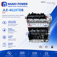 Motor Remanufacturado JLE-4G18TDB 1.8L de Gasolina Turboalimentado con Inyección Directa Euro V para Geely Boyue Emgrand GT