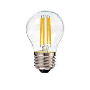 G45 Edison Filament <b>Bulb</b> <b>E26</b> AC110V Manual Button Residential SMD Transparent Plastic Lampshade Color Rendering Index Constant - Product Image 6