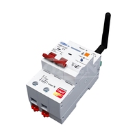 TOMZN 2P WIFI RS485 Disjoncteur MCB à verrouillage mécanique L+N TUYA Smartlife Boîtier de distribution intelligent Minuteur 220V AC