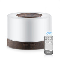 Diffuseur d'arômes d'huiles essentielles transfrontalier pour usage domestique, pulvérisation automatique de parfum, petit format, grande capacité (0,5-1L), alimentation USB, silencieux