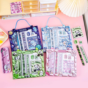 Coffret Cadeau de Rentrée Scolaire Sept Pièces en Plastique Imprimé Lettres en Relief, Marque <span class=keywords><strong>Yeko</strong></span>, pour la Journée des Enfants - Vente en Gros - Product Image 1