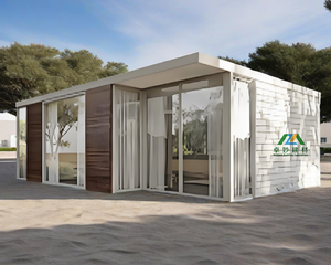Casa Prefabricada de Estructura de Acero Industrial de Alta Calidad, Panel Sándwich Impermeable, Taller, Apartamento, Oficina, Tienda Modular - Product Image 4