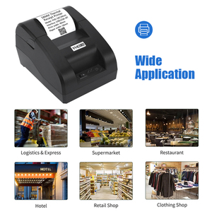 YHD-58C (mini) máy in tiện dụng BT máy in 58mm hóa đơn nhiệt POS Máy in mini xách tay kích thước - Product Image 5