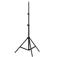 Vente Chaude Professionnel Support de Lumière Trépied 2.1m avec Tête à Vis 1/4 pour Studio Photo, Boîte à Lumière, Flash, Réflecteur, Caméra, Support Mobile