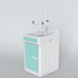 Mesa de Trabajo Moderna para Laboratorio Escolar de PP Comercial con Fregaderos Químicos y Biológicos - Product Image 2