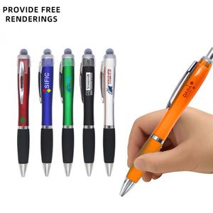 Bolígrafos Personalizados con Logotipo, Bolígrafo de Punta de Pluma con Impresión UV a Todo Color de 1.0 mm, para Deportes, Negocios, Oficina, Publicidad, Plástico, 173-SJ Negro - Product Image 1
