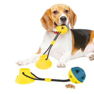Juguete Masticable Interactivo para Mascotas con Ventosa y Cuerda Elástica - Product Image 1
