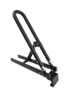 Venta al por mayor precio barato plegable caravana puerta trasera estante autocaravanas RV piezas accesorios con escalera - Product Image 6