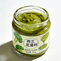 Étiquettes autocollantes personnalisées pour sauce aux fruits et brocoli, de qualité alimentaire, haute visibilité, imperméables, pour aliments à base de brocoli