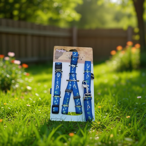 Set di Tre Pezzi per Imbracatura Floreale per Animali Domestici - Product Image 2