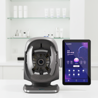Testeur de peau intelligent avec IA, système de gestion des clients et génération de rapports pour les revendeurs