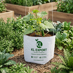 Bloc de tourbe blanc durable et biodégradable, conçu pour la culture en serre et en extérieur de légumes, fleurs et herbes - Product Image 4