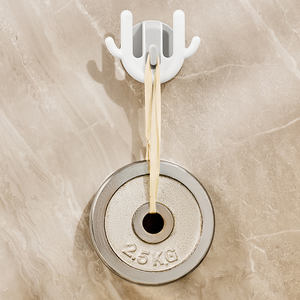 Scarpiere da parete in plastica pantofole per soggiorno e bagno pratico <span class=keywords><strong>porta</strong></span> <span class=keywords><strong>scarpe</strong></span> <span class=keywords><strong>salvaspazio</strong></span> - Product Image 6