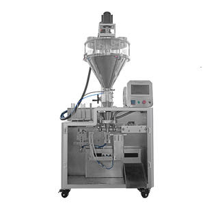 מכונת מילוי ואטימה אנכית חשמלית CFS-200F עם בקר PLC, לאריזת שקיות מוכנות מראש, מהירות גבוהה, אוטומטית, לאריזת מזון בשקיות דויפאק. - Product Image 2