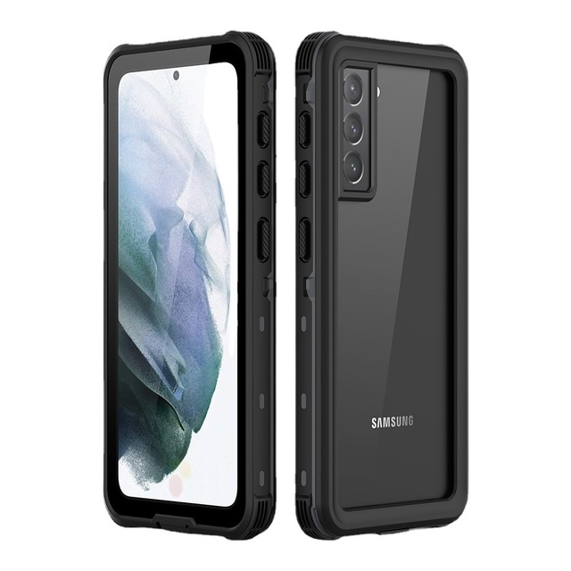 Soft Shell for S21+ All-Inclusive PC+TPU Shockproof Waterproof Ultra Armor Stylish INS Styles Phone Grip Included