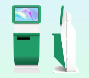 銀行銀行/空港/公共の場所のためのHUSHIDA21.5インチ容量性タッチスクリーンキオスク