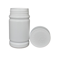 Bouteille de supplément en plastique HDPE 120ml pour pilules/capsules/poudre-Bouteille de médecine approuvée par la FDA en gros d'usine OEM
