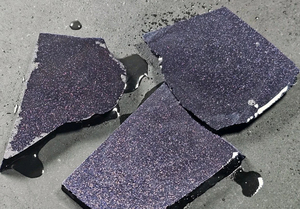 Wholesale Natural Blue Purple Goldstone slab Rough Unpolished Slabs Blue Sandstone - Product Image 2