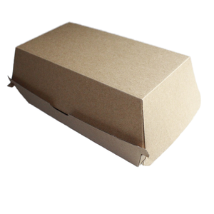 Cajas de embalaje para llevar en relieve de laminación brillante de grado alimenticio para carne pollo hamburguesa Sushi patata <span class=keywords><strong>Bar</strong></span> en estilo carpeta - Product Image 4