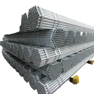 Low price Hot selling hot dipped galvanized round steel gi pipe 48 x 3.20mm x 6.000 mtr malleable iron pipe