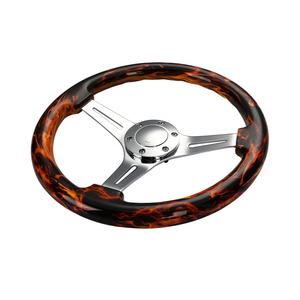 شاملة Tiypeor ، بحامل مطلي بالكهرباء 14 بوصة ، سباق الخشب الصلب باللهب - Product Image 5