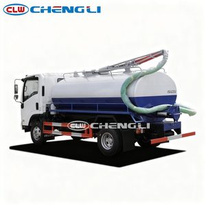 High-Efficiency Compact Isuzu 6CBM Sewage Suction Truck with High-Vacuum Pump Set for Septic Tank - Product Image 6