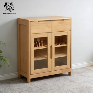 Mueble aparador de comedor de madera de moda, nuevo, de fábrica china, bajo costo, OEM, ODM, personalizable, en stock, listo para enviar - Product Image 1