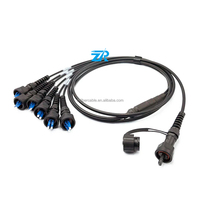 Cable de conexión RRU BBU RRH CPRI SC LC/PC MPO, cable de conexión, cable de fibra óptica, conector ODVA, cable de conexión impermeable FTTA ODVA
